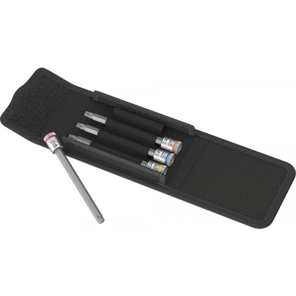 Sada nástrčných klíčů s přídržnou funkcí 1/4" TORX® T25-T40 4 ks Wera 05003375001