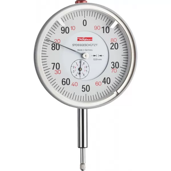 Velký úchylkoměr GM100T D100mm KÄFER
