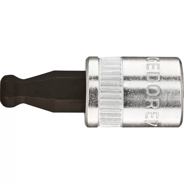 Adaptér-bit 1/4" vnitřní 6-hran kulová hlava, 6x28mm GEDORE
