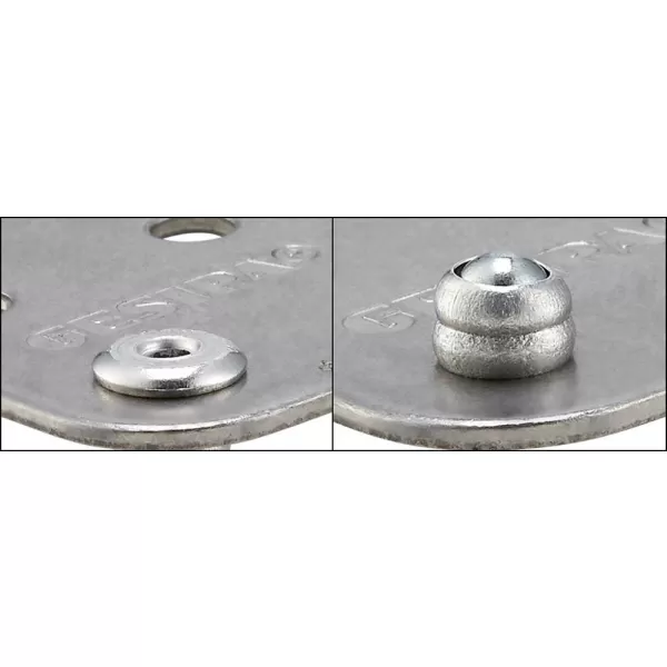 Vicerozsahovy trhaci nyt hlinik/VA plocha kulata hlava 4,8x15mm GESIPA bal. 500ks