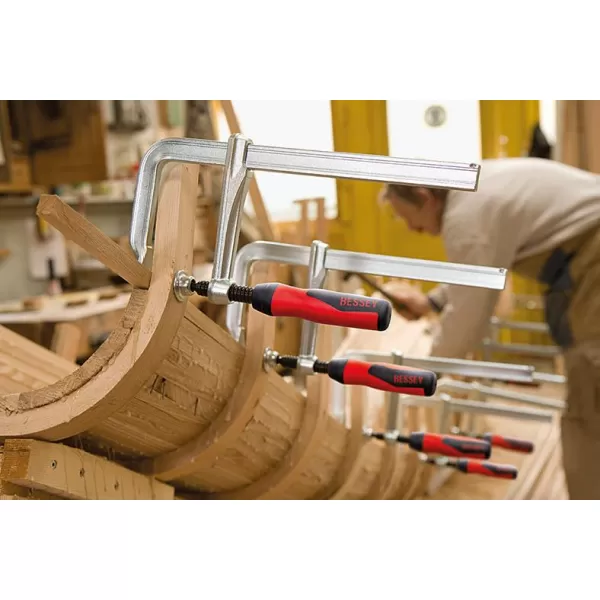 Šroubovací svěrka ocelová 2-složková rukojeť 120x60mm BESSEY