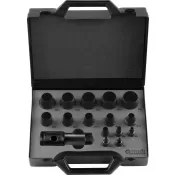 Sada výsečníky rovné 3-30mm PEDDINGHAUS