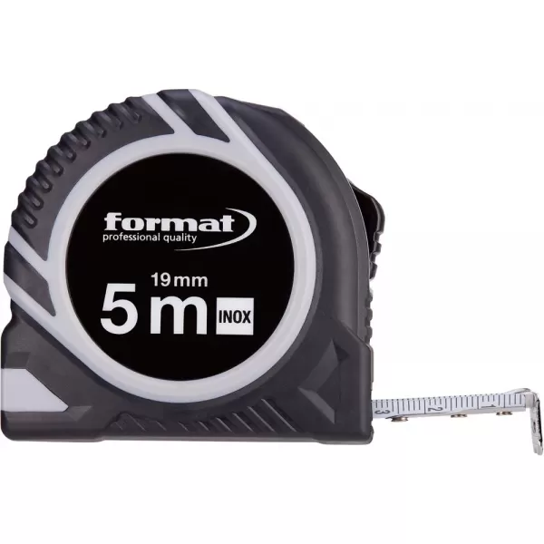 Metr svinovací 5mx19mm INOX FORMAT