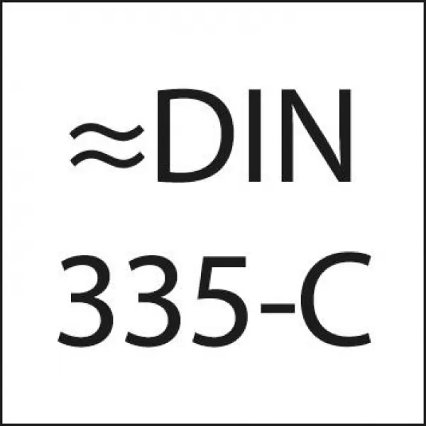 Sada kuželových záhlubníků DIN335 K20 tvar C 90° 6,3-25mm FORMAT