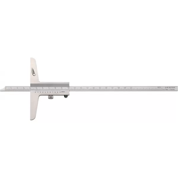 Hloubkoměr rovný 200mm HP