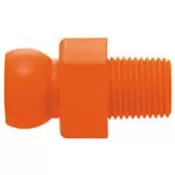 Pripojovaci vsuvka, 4ks. pro hadice na chladivo R1/8" LOC-LINE