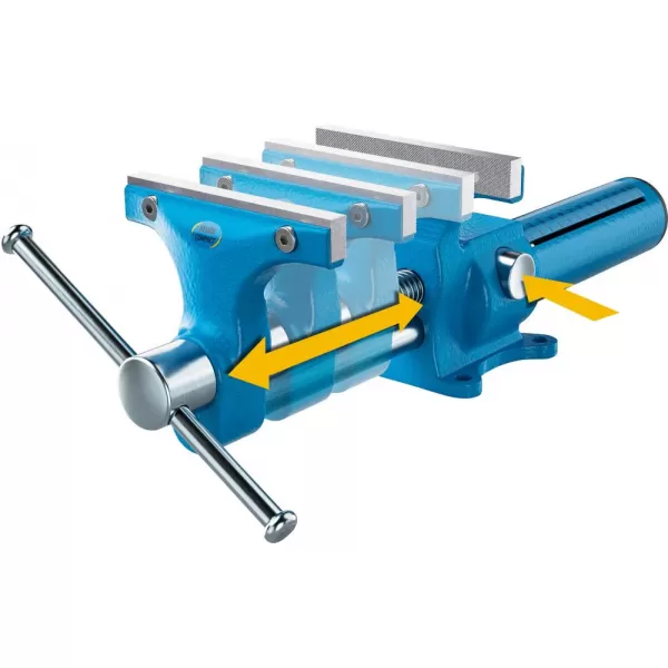 Svěrák dílenský 120mm Compact BROCKHAUS HEUER