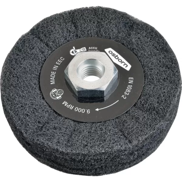 Saténovací kotouč, plsť, jemný 100mm OSBORN
