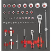 Modul pro nástroje 2/3 Nástrčný klíč 1/4" a 1/2" FORMAT