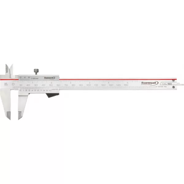 Posuvné měřítko s aretací nerez 150mm FORMAT