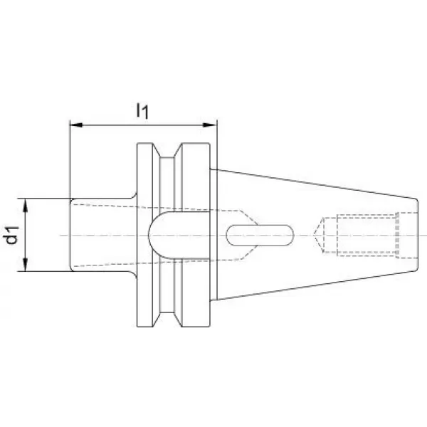 Nástavné pouzdro JISB6339AD tvar C BT40/MK1 FORTIS