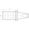 Závitové rychlovýměnné sklíčidlo DIN69871A M14-33 SK50 FORTIS