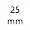 Bit šroubovací tvrdý typ 1/4" DIN3126C6,3 plochý 6,5x1,2x25mm FORMAT