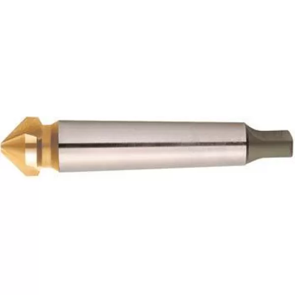 Kuželový záhlubník DIN335 HSS TiN tvar D stopka MK 90° 50mm FORMAT