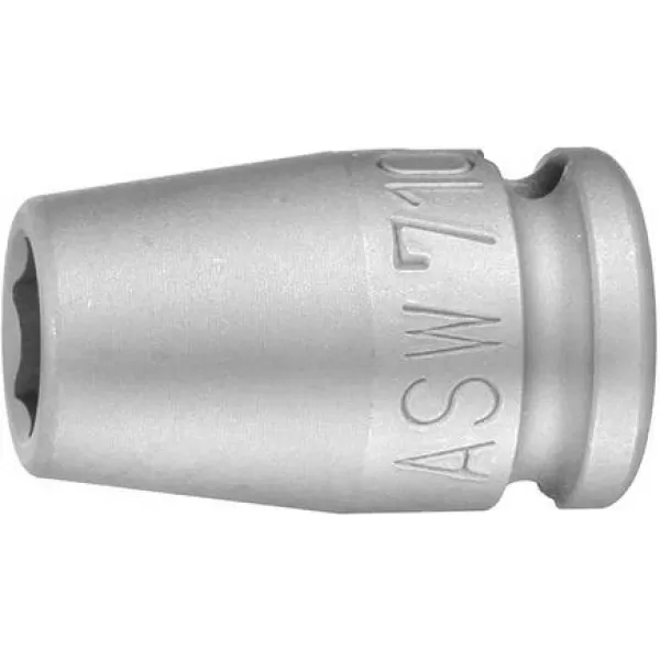 Klíč nástrčný kovaný 3/8" 17mm ASW