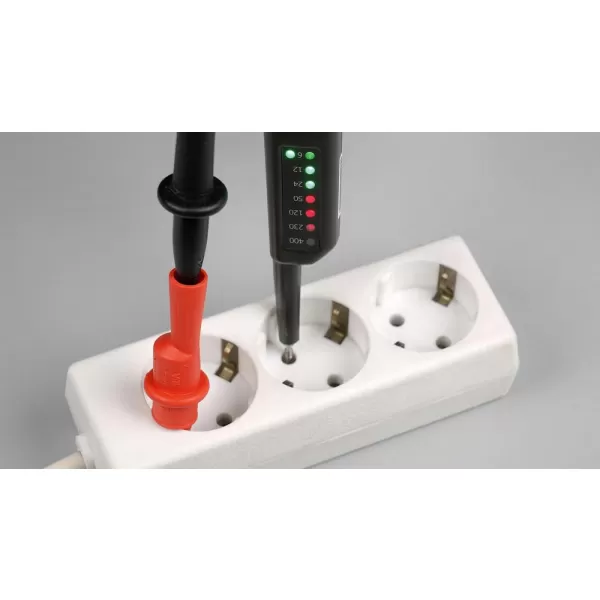 Zkoušečka napětí 6-400V LED FORTIS