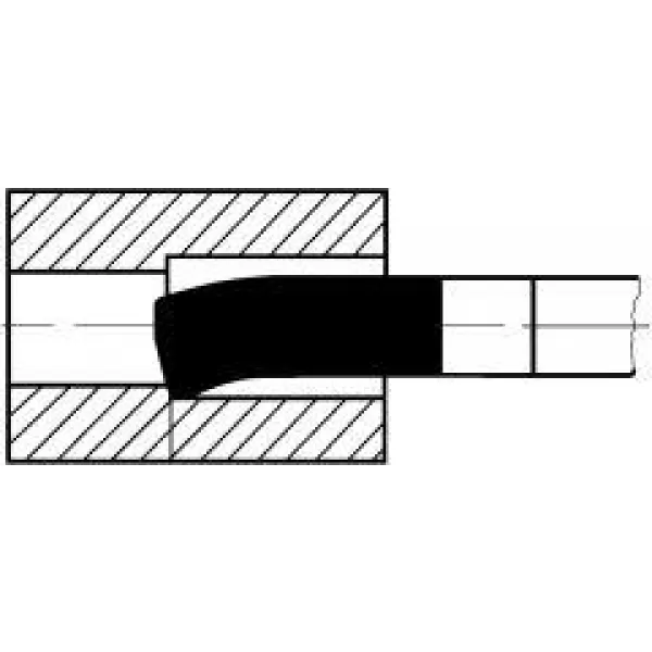 Soustružnický nůž rohový HSS-Co5 DIN4954R 10x10x160mm WILKE