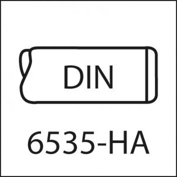 Stopková fréza krátká DIN6527 tvrdokov Z4 stopka HA 14mm FORMAT