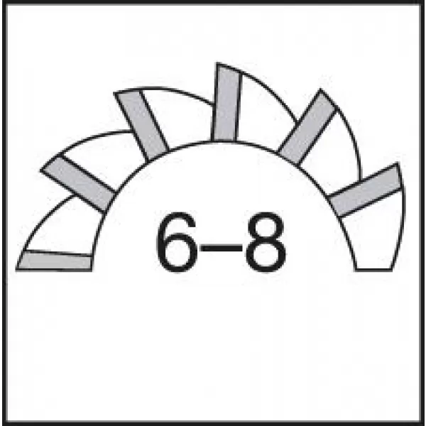 Vícezubá fréza dlouhá DIN6527 tvrdokov Signum Z6-8 stopka HA 16mm GÜHRING