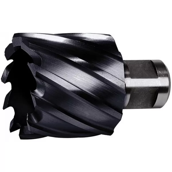 Jádrový vrták 38/30mm HSS TiAlN stopka Weldon FORMAT
