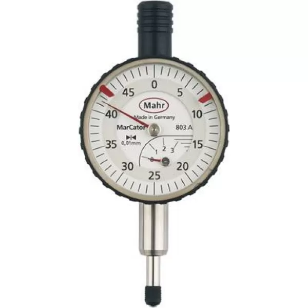 Malý úchylkoměr nárazu-odolný 3mm MAHR