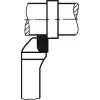 Soustružnický nůž HM DIN4980 levý 10x10x90mm P25/30 WILKE
