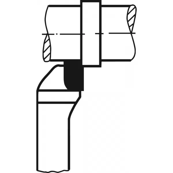 Soustružnický nůž HM DIN4980 levý 10x10x90mm P25/30 WILKE
