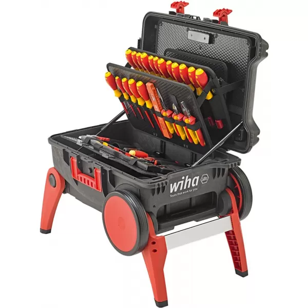 Sada nářadí pro elektrikáře v kufru XXL III 40dílů PREMIUM Edition Wiha