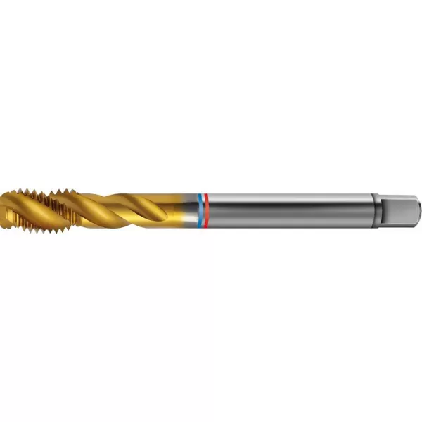 Strojní závitník TANDEM FAT DIN374 HSS-PM TiN tvar C 6H M8x1 FORMAT