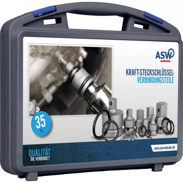 Sada kovaných redukčních adaptérů 1/4-3/4" 6dílná ASW