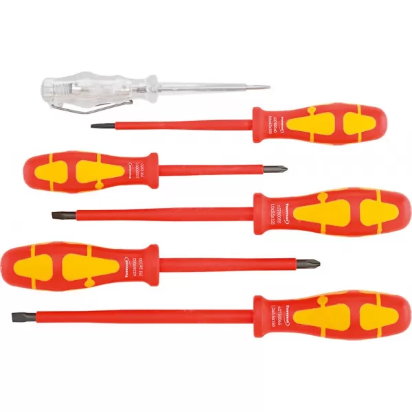 Sada šroubováků VDE a zkoušečka napětí PH 6 ks. FORMAT