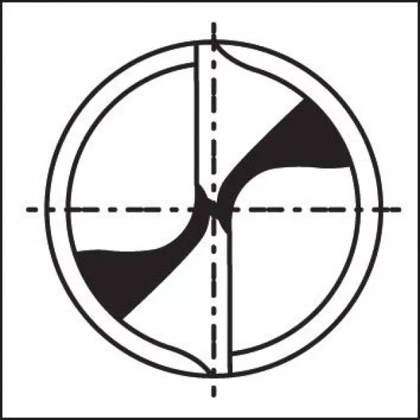 Vrták na Hardox dílenská norma typ H HSS-Co8 stopka MK 17mm FORMAT