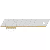 Čepel s vlnitým výbr. TiN 18mm balení po 10 kusech LUTZ BLADES