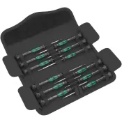 Sada šroubováků pro elektroniku 12 ks. v tašce Wera 05073675001