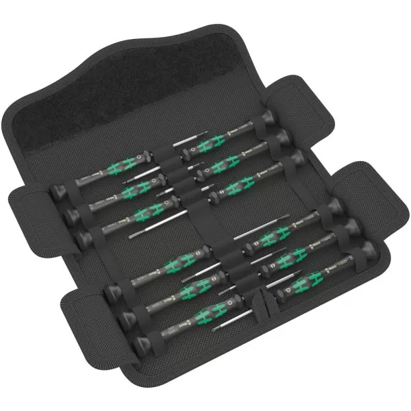 Sada šroubováků pro elektroniku 12 ks. v tašce Wera 05073675001