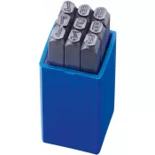 Sada raznice s číslicemi výška písma 5mm FORMAT