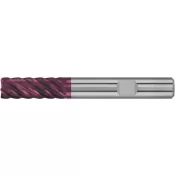 Vícezubá fréza dlouhá DIN6527 tvrdokov TiALN typ N stopka HB Z6-8 16,0mm FORMAT