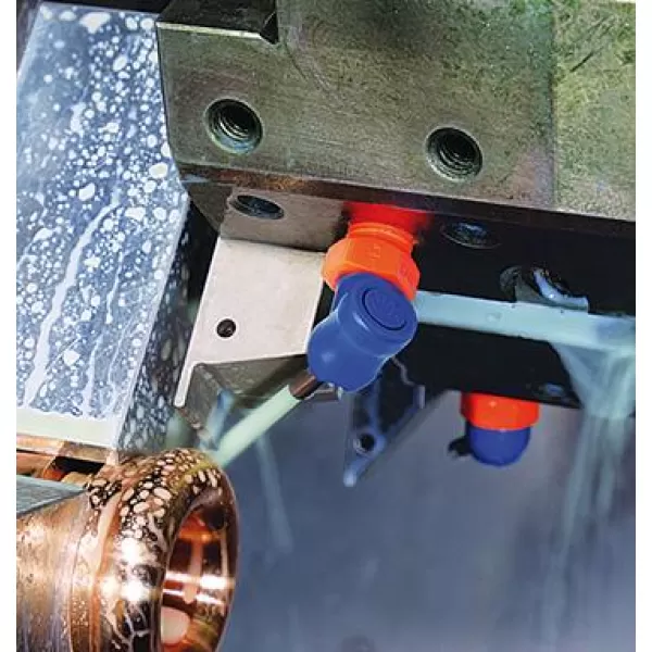 Vysokotlaka tryska XW pro hadice na chladivo 1/8" 70bar Ø1,6x0mm seda LOC-LINE