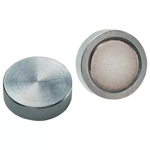 Magnetický plochý chapač NdFeB bez závitu 20x6mm FORMAT
