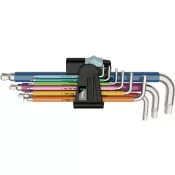 Sada imbus klíčů Multicolor nerez 9 ks. Wera 05022669001