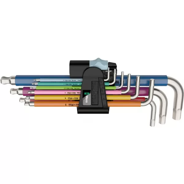 Sada imbus klíčů Multicolor nerez 9 ks. Wera 05022669001