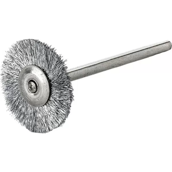 Kartáč hrncový  ocel.drát vlnitý 18x0,1mm Lessmann