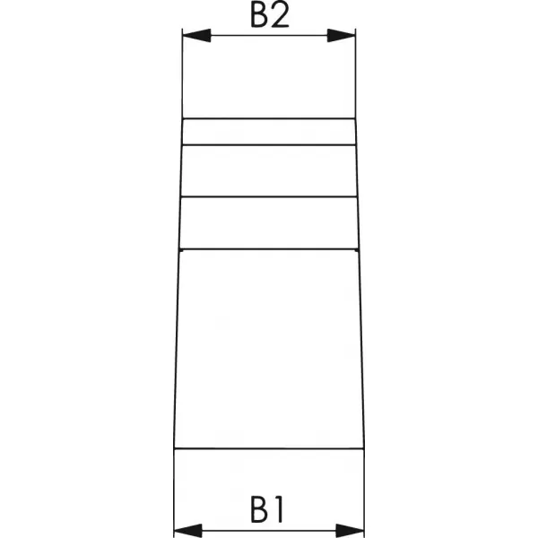 Stupňovitá upínací podpěrka DIN6318 320/282,5-320mm AMF