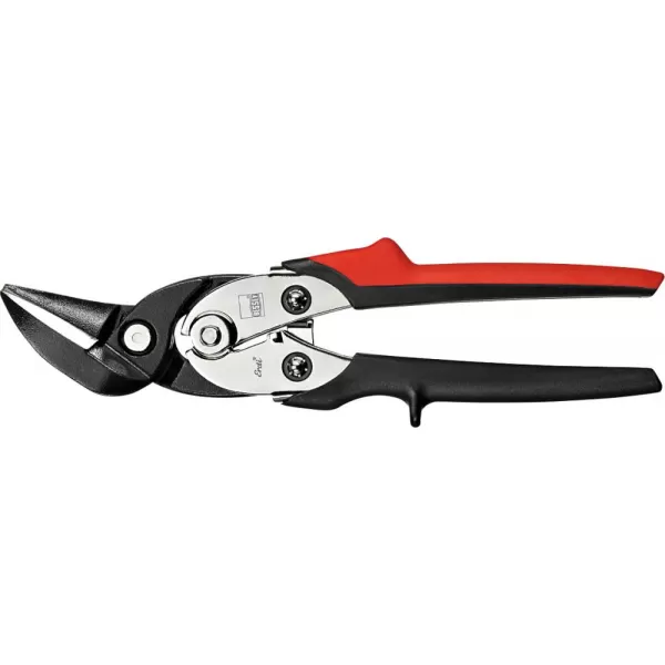 Nůžky na plech ideál pákový převod a 2-složková rukojeť, pravé 260mm Erdi