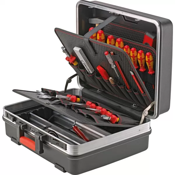 Kufr na nářadí 470x360x210mm ABS Panel s kapsami FORMAT