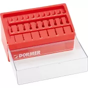 Sada vrtáků do kovu 6-10mm x0,5 in A002 v boxu 118G typ N 4xD 41 ks
