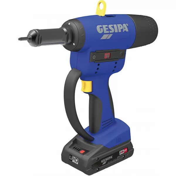 Aku usazovač matic trhacích nýtů FireBird Pro Gold LBOXX GESIPA