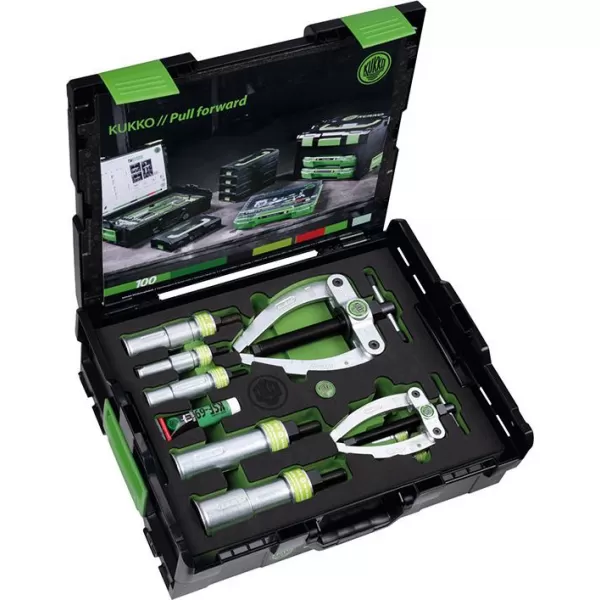 Stahovák a vytahovák kuličkových ložisek 14 ks. KUKKO