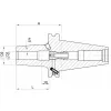 Termo upínač DIN69871 ADB SK40 SafeLock 16x65mm HAIMER
