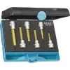 Sada adaptér-bity 3/8" vnitřní 6-hran 4-10mm 6 ks. HAZET